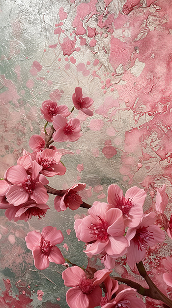Cherry Blossom Bliss - Nature Floral, nature, flower, cherry blossom, pink flower, Abstract HD phone wallpaper