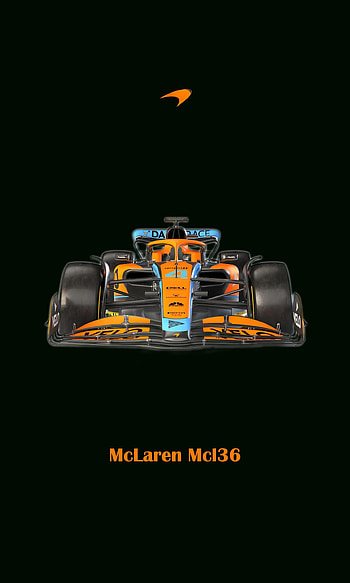 Mclaren Mcl 36 Black, orange, 10802400, formula HD phone wallpaper