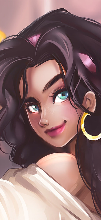 Esmeralda, Hunchback of Notre Dame, , Ethan Tremblay HD phone wallpaper