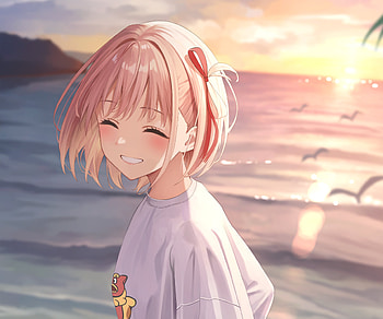 Chisato Nishikigi, Chisato Nishikigi, Anime, Lycoris Recoil HD wallpaper