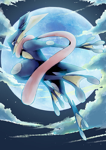 Greninja mobile , Zerochan anime board, Pokmon , Stylish background HD phone wallpaper