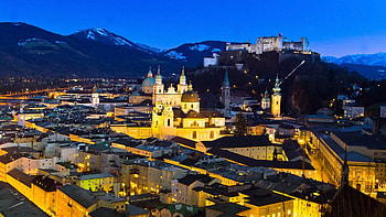 Hohensalzburg Fortress, Austria travel, Eyecandy, Xfce HD wallpaper