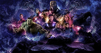 Thanos, Avengers, Black Widow, Superhero HD wallpaper