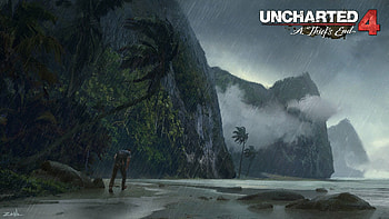 Uncharted 4, PS4 , Home screen, Nathan Drake HD wallpaper