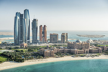 Etihad Towers, United Arab Emirates HD wallpaper
