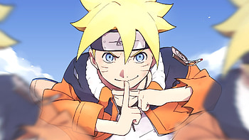 Boruto Uzumaki, anime, confident, art HD wallpaper
