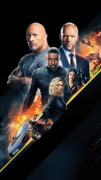 Hobbs and Shaw, 2019, hollywood movie, rock, jason statham HD phone wallpaper