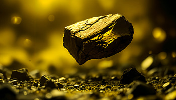 Stunning Meteorite in Ultra, meteorite, rock, floating, nature HD wallpaper