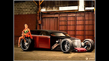 Rat Rod GIRLS 2015 HD wallpaper