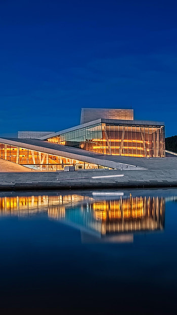 Oslo Opera House, Life's journey, Scandinavian architecture, Opera house beauty HD phone wallpaper