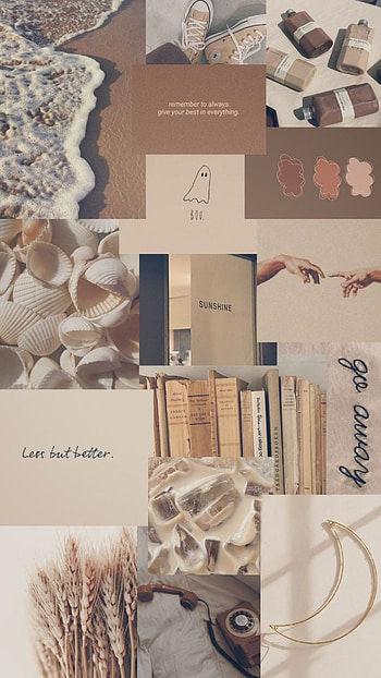 Aesthetic, beige, graph, brown HD phone wallpaper