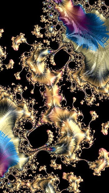Trippy Psychedelic Fractal Art, trippy, psychedelic, hippie, Abstract, fractal HD phone wallpaper