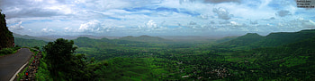 Mandhardevi Ghat,Pune,India, sahyadri, bhor, pune, mandhardevi, nature, devi, bhatghar dam, monsoon HD wallpaper