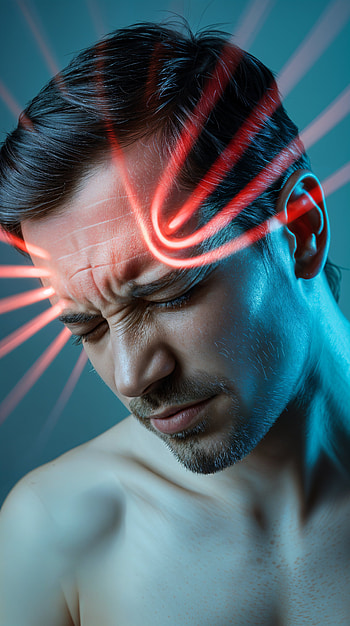 Headache Relief : Intense Pain Visualization, man HD phone wallpaper