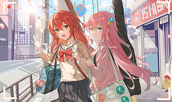 Hitori Gotou & Ikuyo Kita, Ikuyo Kita, Hitori Gotou, Anime, Bocchi the Rock! HD wallpaper