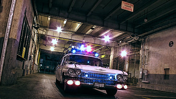 Ghostbusters Ecto 1, movie HD wallpaper