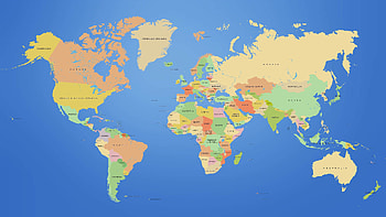 World map, Map HD wallpaper