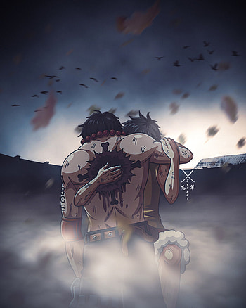 Ace and Luffy, one piece, portgasd.ace, anime, animes HD phone wallpaper