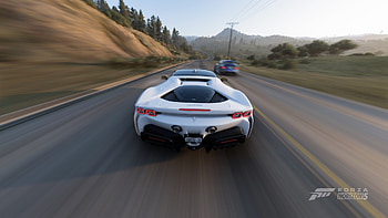 Forza Horizon 5 Ferrari SF90 Stradale, Ferrari SF90 Stradale, Forza Horizon 5, vehicle, video game HD wallpaper