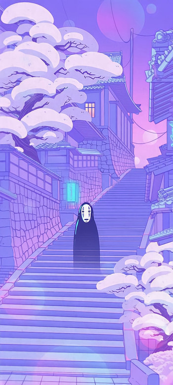 Kaonashi, Chihiro, Spirited Away, Faceless HD phone wallpaper