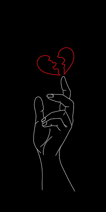 Broken Heart Aesthetic - 20, Heartbreak Aesthetic HD phone wallpaper