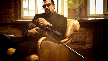 Steven Seagal, High definition , Intense expressions, Strong presence HD wallpaper