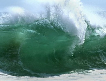 AND ALONG CAME A MIGHTY WAVE, sea, creation, oceans, waves, coastline, breakers, water, surf HD wallpaper