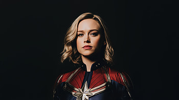 Captain Marvel Canvas, captain-marvel, superheroes, artwork, digital-art, ai, dark HD wallpaper