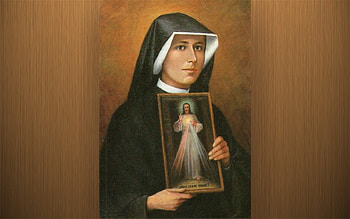 Saint Faustina Kovalska, Faustina, Poland, Jesus, saint HD wallpaper