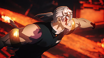 Kimetsu no Yaiba, Demon Slayer: Kimetsu no Yaiba, Tengen Uzui, Anime HD wallpaper