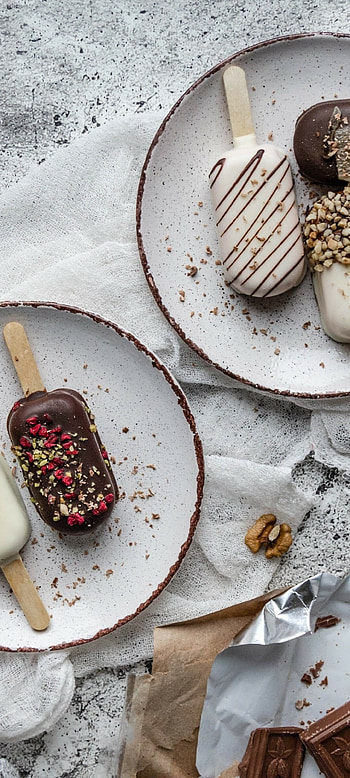 Popsicle and ice cream delight, Samsung Galaxy Note 20 , Sweet treat indulgence, Flavorful satisfaction HD phone wallpaper