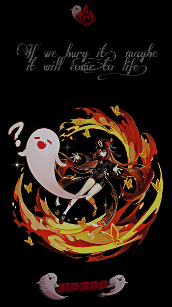 Hu tao, pyro, waifu, genshin, hutao, cute, hermosa HD phone wallpaper