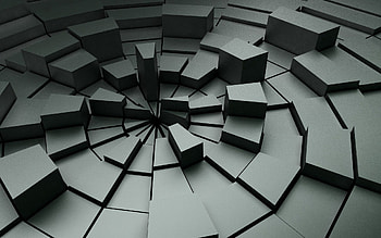 Dark, 3D, Figure, Shards, Smithereens, Plastic HD wallpaper