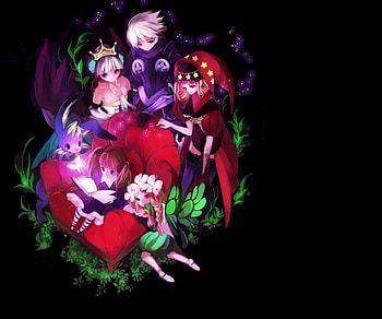 Odin Sphere, mercedes, mmorpg, darkness, gwendolyn, game, male, warrior, female, girl, dark, anime girl, oswald, velvet, boy, anime, video game, rpg HD wallpaper