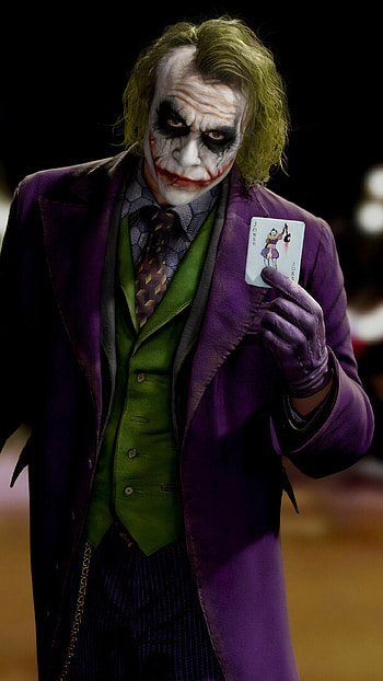 Heath Ledger, Joker , 7, Flip it HD phone wallpaper
