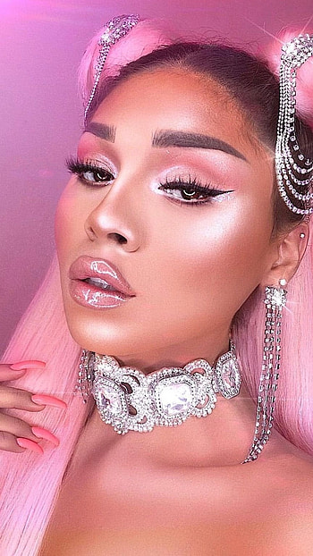Baddie Pink, Baddie, Makeup HD phone wallpaper