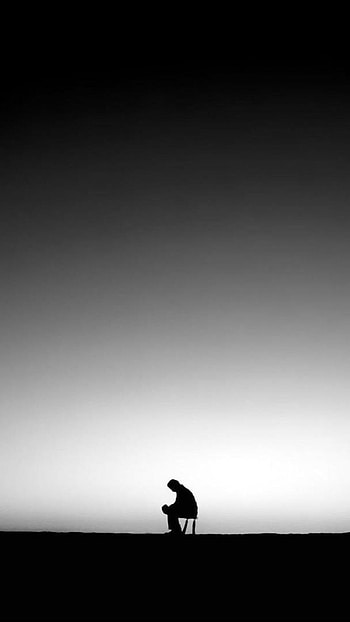 Sad, Alone HD phone wallpaper
