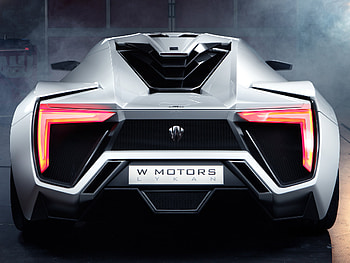 Rear View Full Screen, Lykan HyperSport HD wallpaper