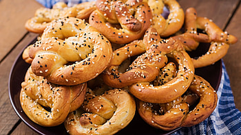 Archaeology of bread, Pretzel chefs, Culinary exploration, Intricate mandala HD wallpaper