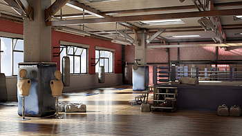 Boxing Gym, Gym HD wallpaper