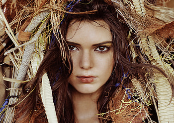 Brown eyes, celebrity, Kendall Jenner HD wallpaper