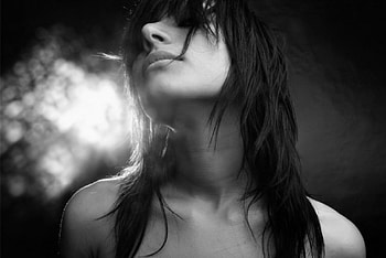 I Need You, sweet, think, black and white, alone, beautiful, lovely, woman HD wallpaper