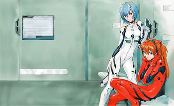 Asuka Langley Sohryu, Neon Genesis Evangelion, Rei Ayanami, Anime, Evangelion HD wallpaper