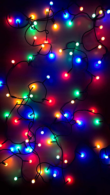Christmas lights display, Festive , Captivating lights, Holiday cheer HD phone wallpaper