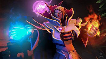Artstation Invoker , Gaming masterstroke, High-resolution , Game art HD wallpaper