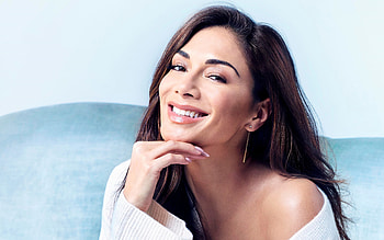 Nicole Scherzinger, smile, famous singer HD wallpaper