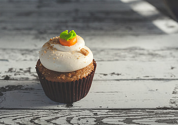 Food, Cake, Cream, Cupcake HD wallpaper