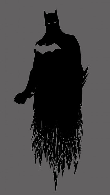 Batman, Minimal, Dark, , , Minimal,. for , Android, Mobile and, Black Batman HD phone wallpaper