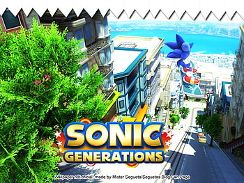 City Escape:DOWNTOWN, city escape, sonic, generations, modern HD wallpaper