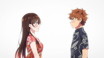 Anime, Rent-A-Girlfriend, Chizuru Ichinose, Kazuya Kinoshita HD wallpaper